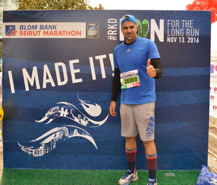 BLOM BANK Photobooth at the BLOM BANK Beirut Marathon